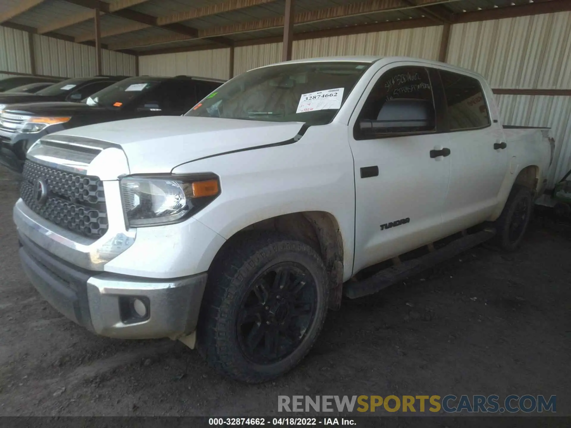2 Photograph of a damaged car 5TFDY5F17MX970562 TOYOTA TUNDRA 4WD 2021