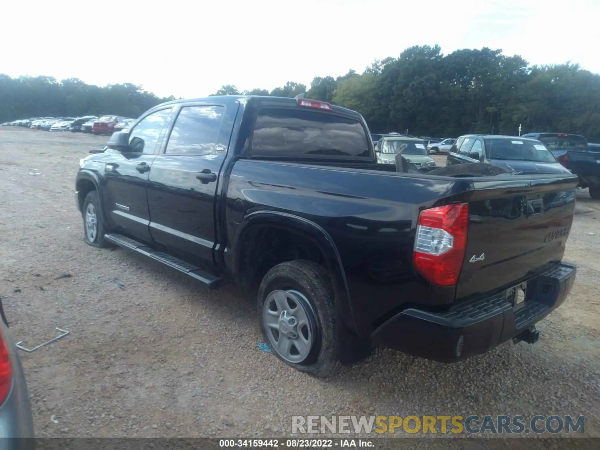 3 Photograph of a damaged car 5TFDY5F18MX982638 TOYOTA TUNDRA 4WD 2021