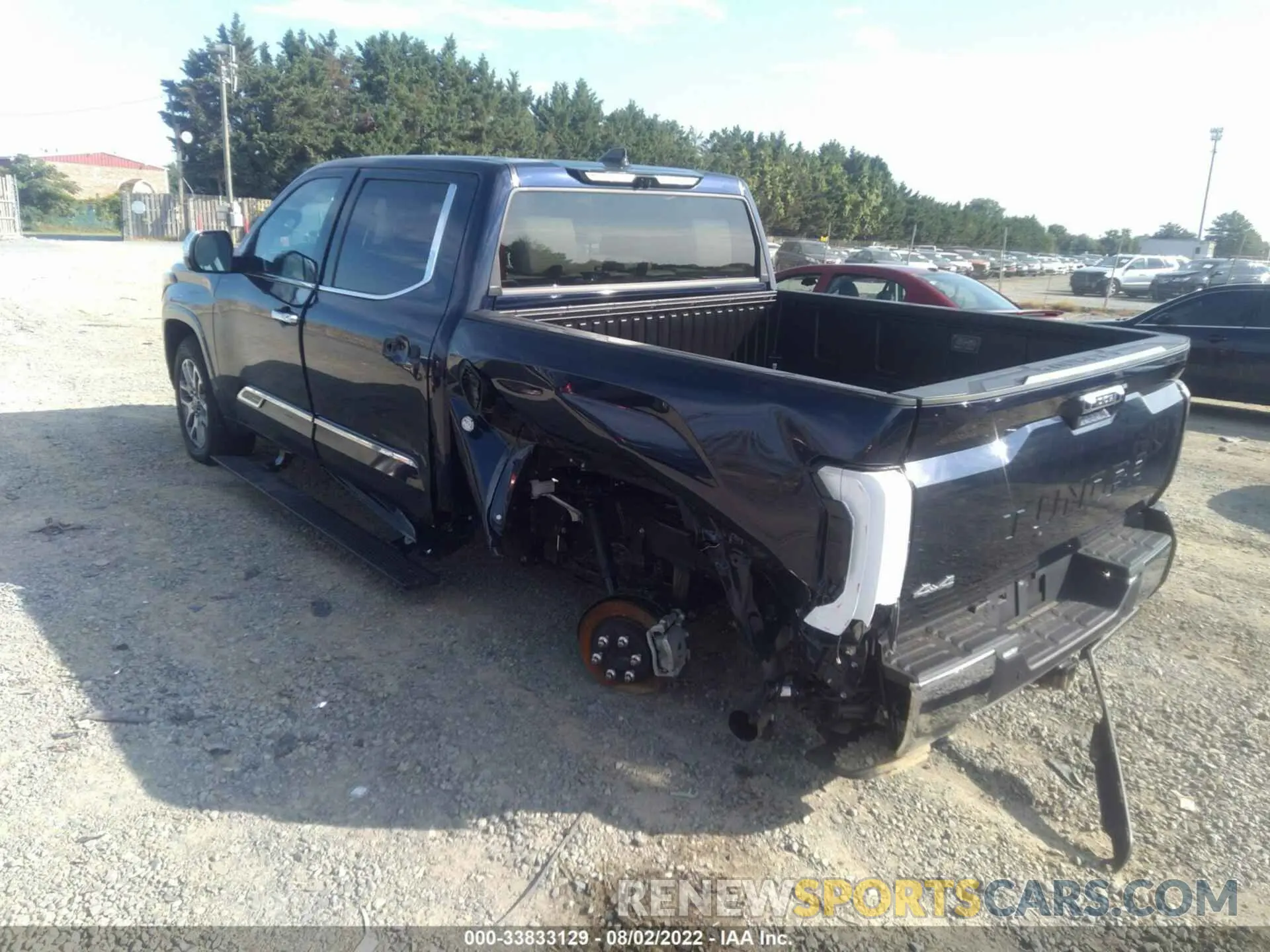 3 Фотография поврежденного автомобиля 5TFMA5DB8NX018347 TOYOTA TUNDRA 4WD 2022