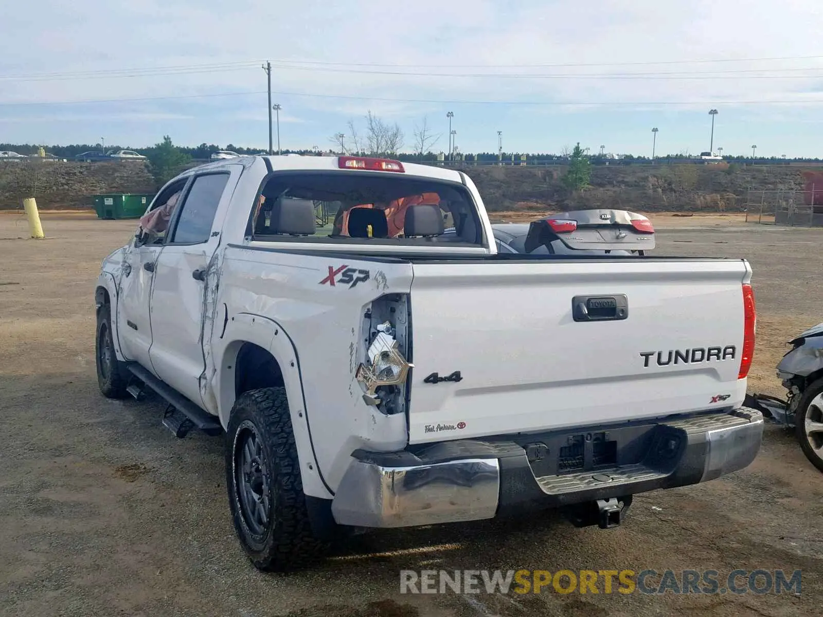 3 Photograph of a damaged car 5TFDW5F11KX790870 TOYOTA TUNDRA CRE 2019