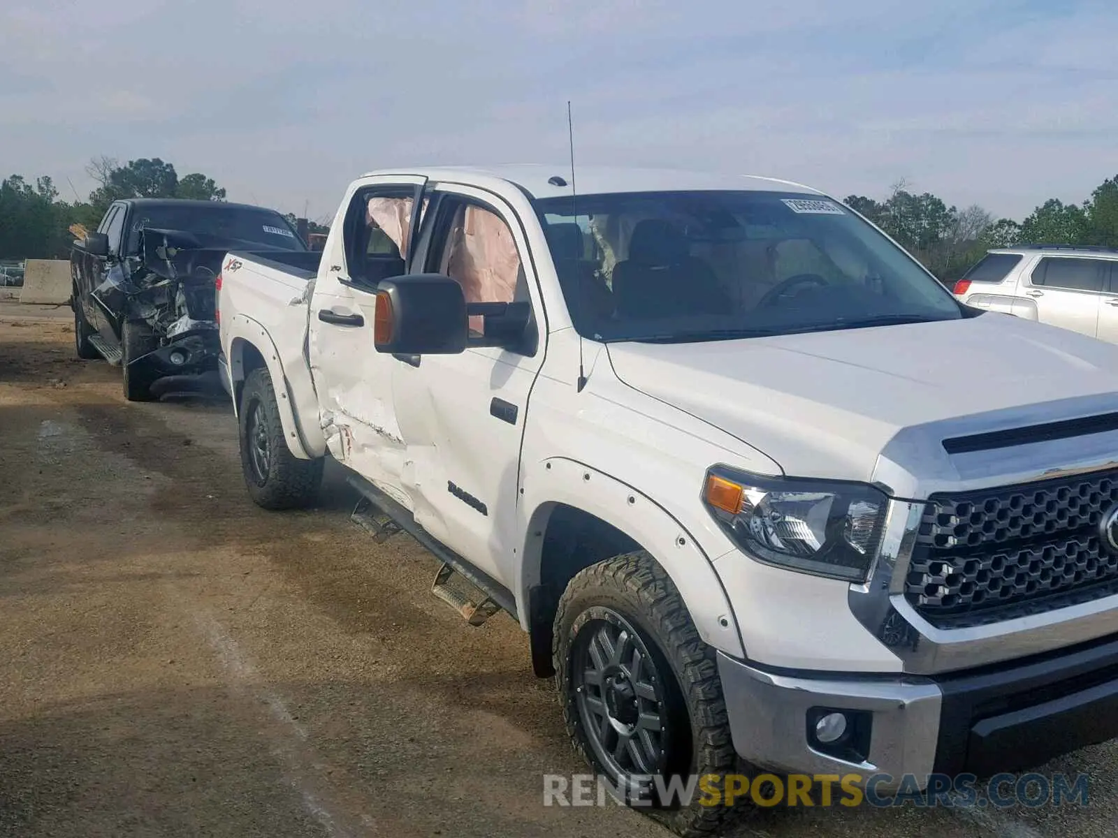 9 Photograph of a damaged car 5TFDW5F11KX790870 TOYOTA TUNDRA CRE 2019