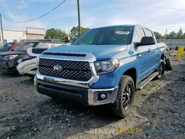 2 Photograph of a damaged car 5TFDW5F1XKX821694 TOYOTA TUNDRA CRE 2019