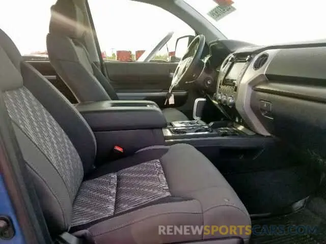 5 Photograph of a damaged car 5TFDW5F1XKX821694 TOYOTA TUNDRA CRE 2019