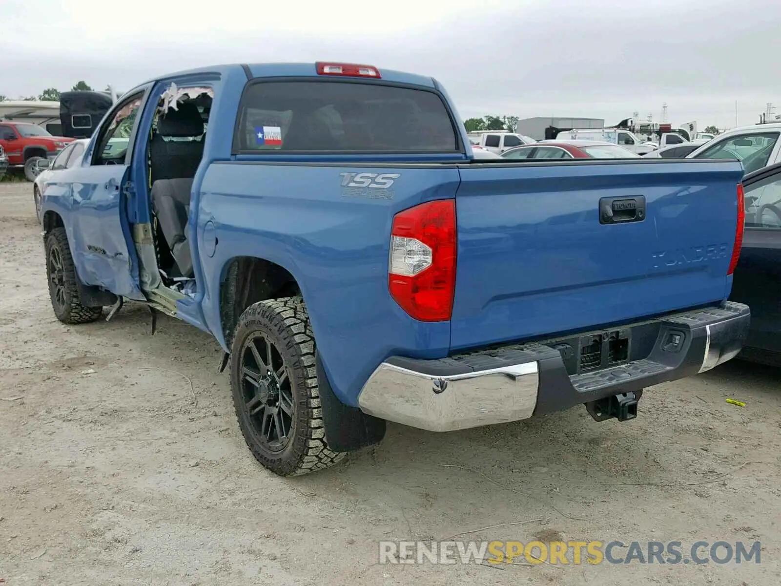 3 Photograph of a damaged car 5TFEM5F18KX135650 TOYOTA TUNDRA CRE 2019