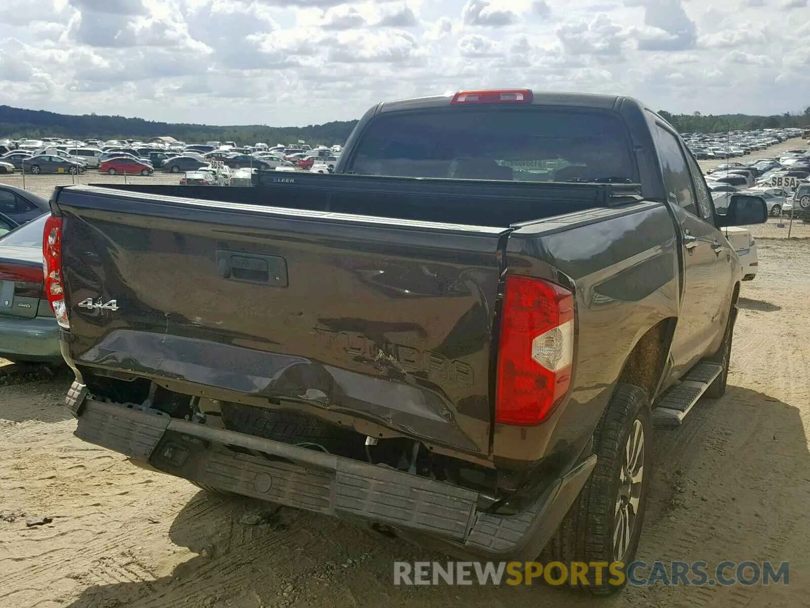 4 Photograph of a damaged car 5TFHY5F16KX822580 TOYOTA TUNDRA CRE 2019