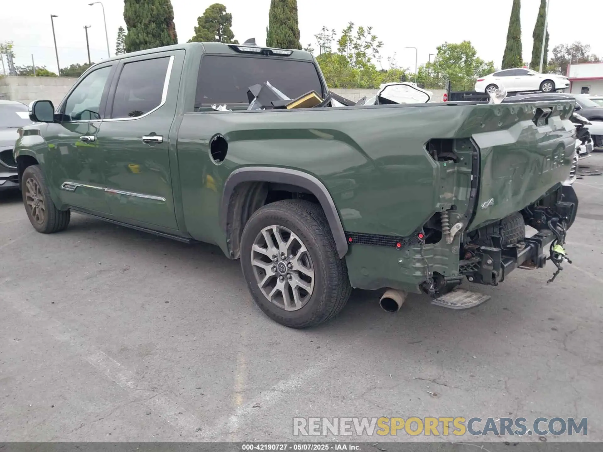 3 Фотография поврежденного автомобиля 5TFMC5EC9NX001199 TOYOTA TUNDRA HYBRID 2022