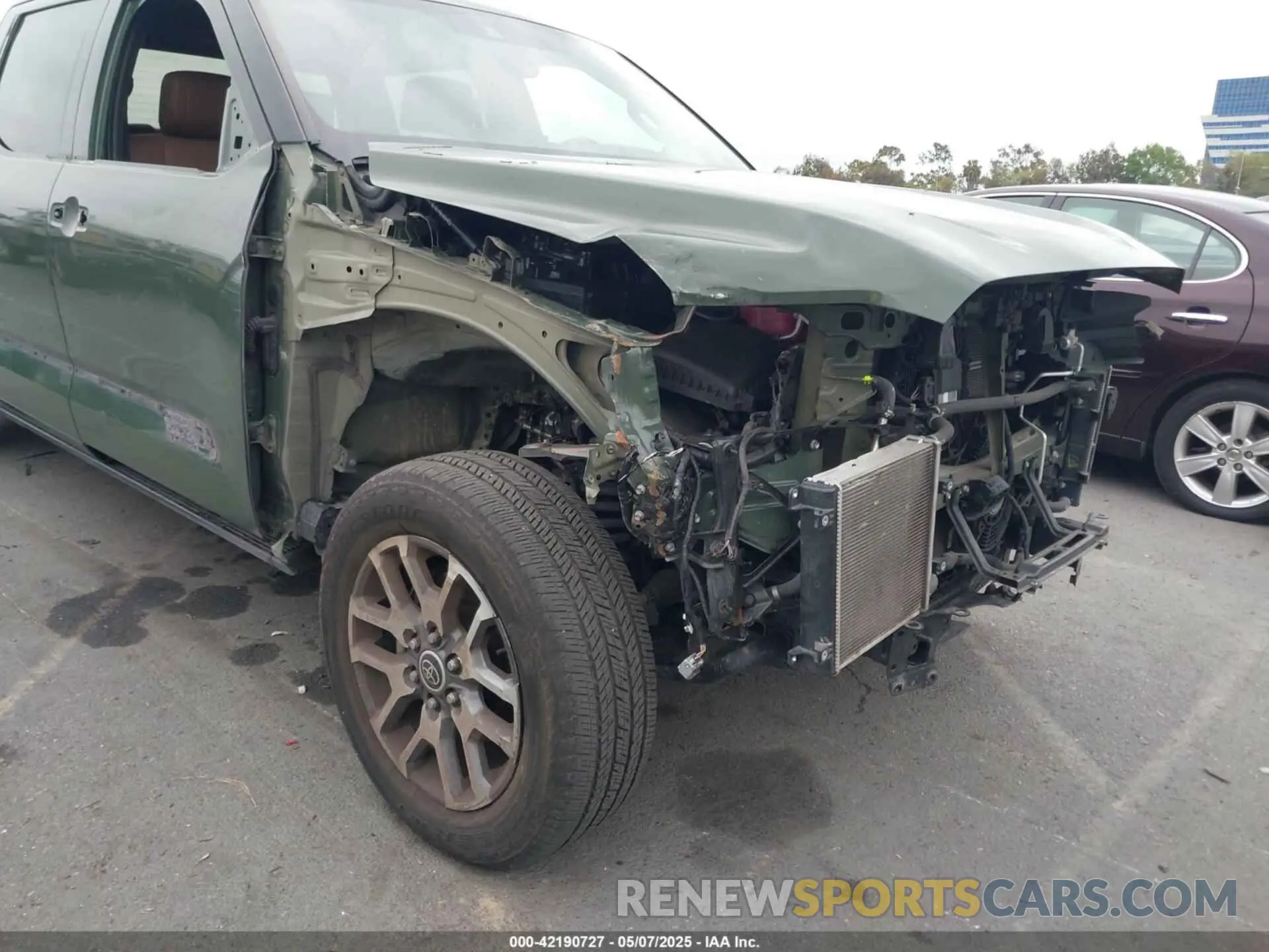 6 Фотография поврежденного автомобиля 5TFMC5EC9NX001199 TOYOTA TUNDRA HYBRID 2022