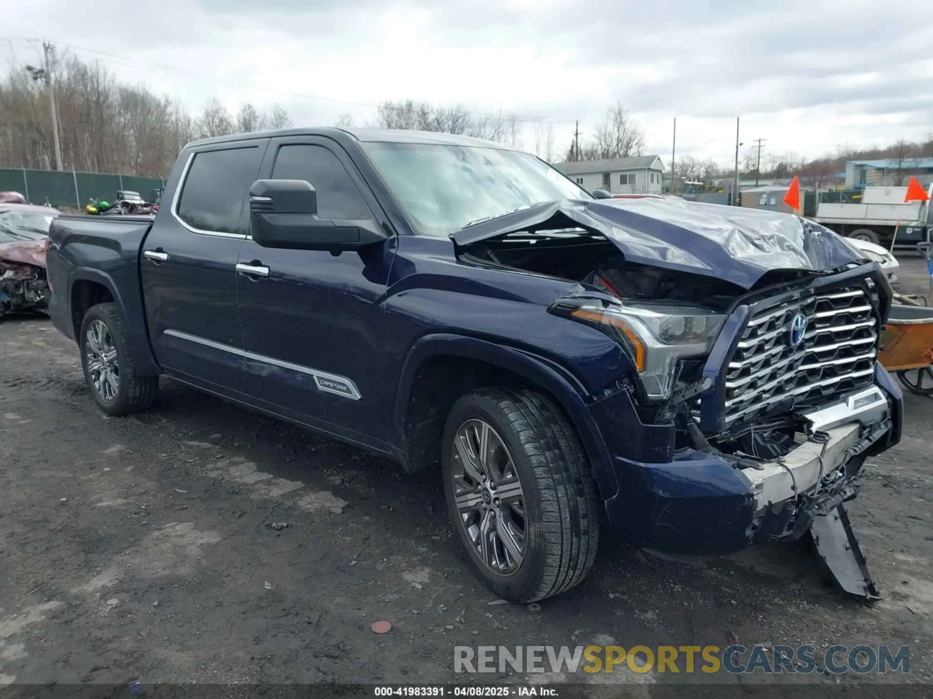 1 Фотография поврежденного автомобиля 5TFVC5DB5NX009829 TOYOTA TUNDRA HYBRID 2022