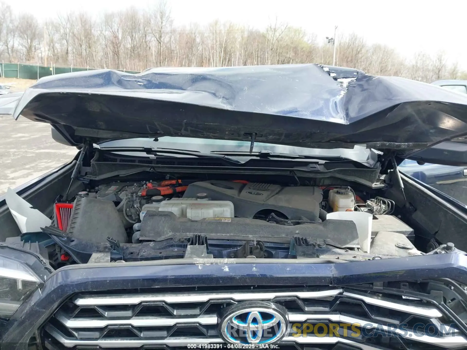 10 Фотография поврежденного автомобиля 5TFVC5DB5NX009829 TOYOTA TUNDRA HYBRID 2022