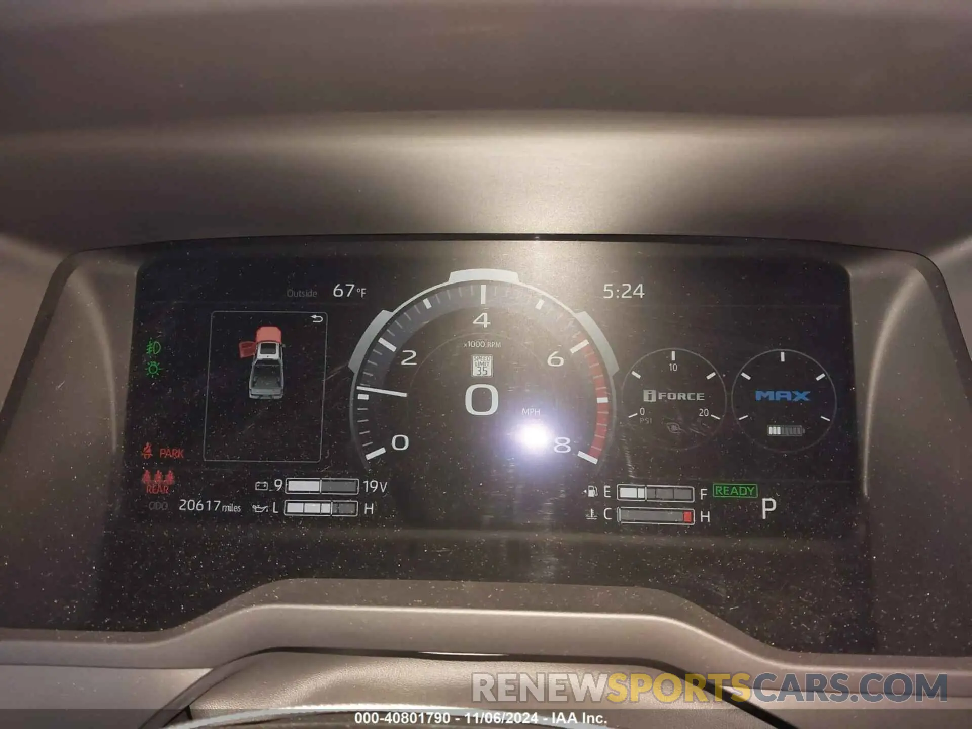 7 Фотография поврежденного автомобиля 5TFNC5DB4PX035860 TOYOTA TUNDRA HYBRID 2023