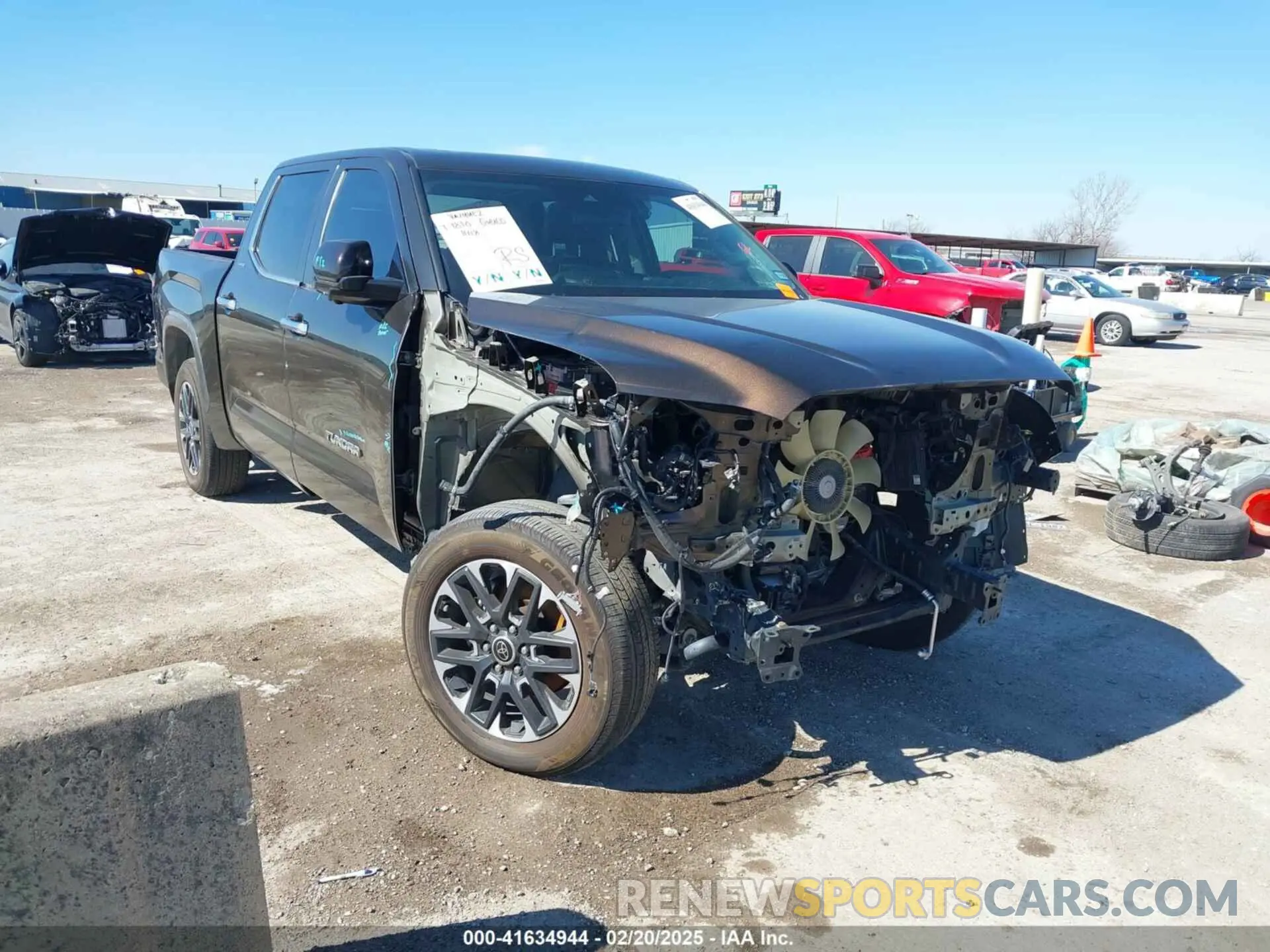 1 Photograph of a damaged car 5TFJC5DB3RX046060 TOYOTA TUNDRA HYBRID 2024