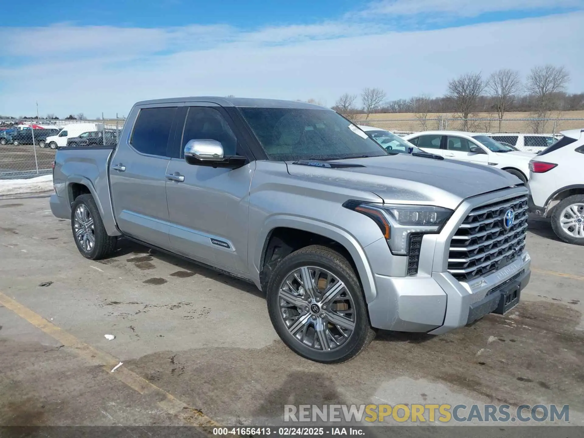 1 Photograph of a damaged car 5TFVC5DB9RX055993 TOYOTA TUNDRA HYBRID 2024