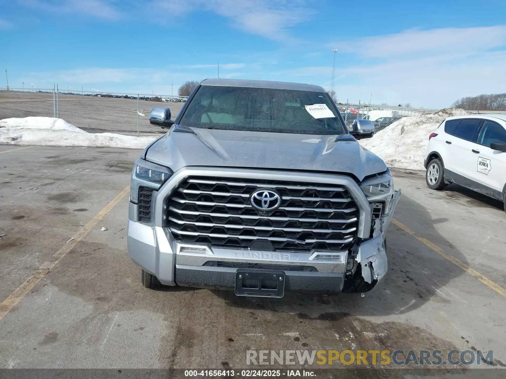 12 Photograph of a damaged car 5TFVC5DB9RX055993 TOYOTA TUNDRA HYBRID 2024