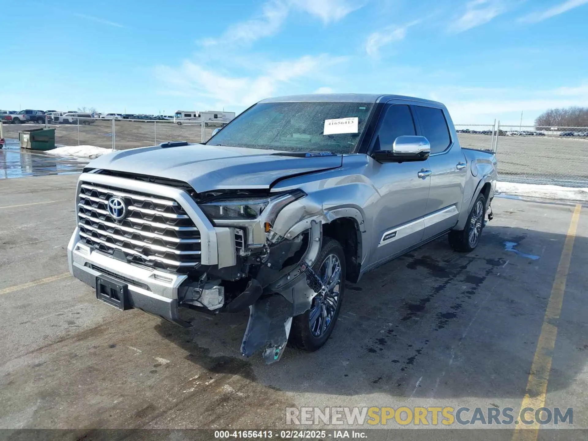 17 Photograph of a damaged car 5TFVC5DB9RX055993 TOYOTA TUNDRA HYBRID 2024