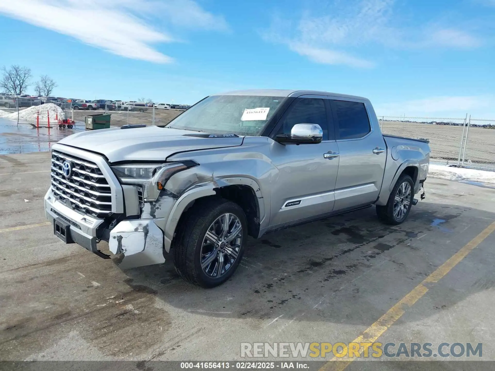 2 Photograph of a damaged car 5TFVC5DB9RX055993 TOYOTA TUNDRA HYBRID 2024