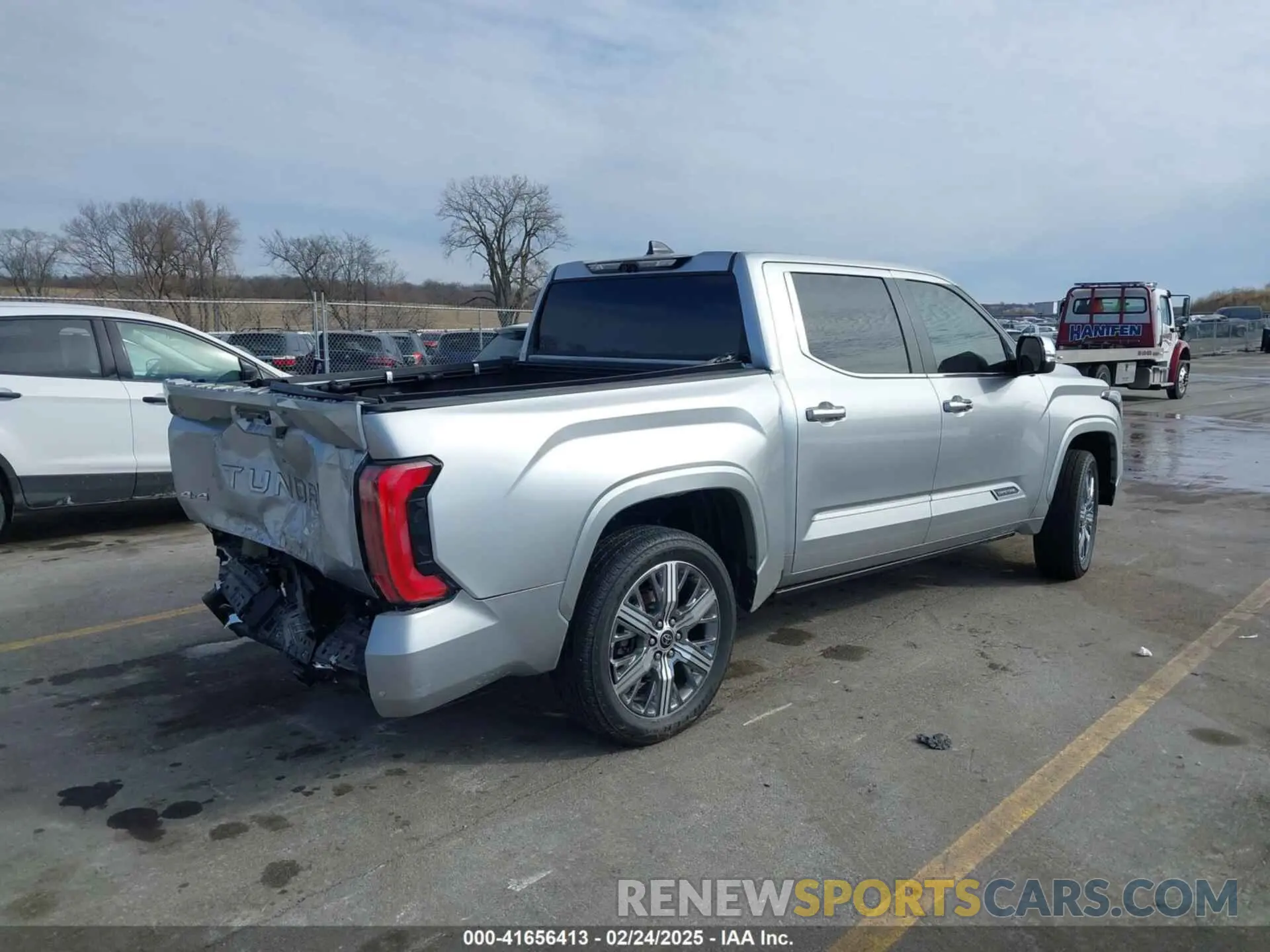 4 Photograph of a damaged car 5TFVC5DB9RX055993 TOYOTA TUNDRA HYBRID 2024