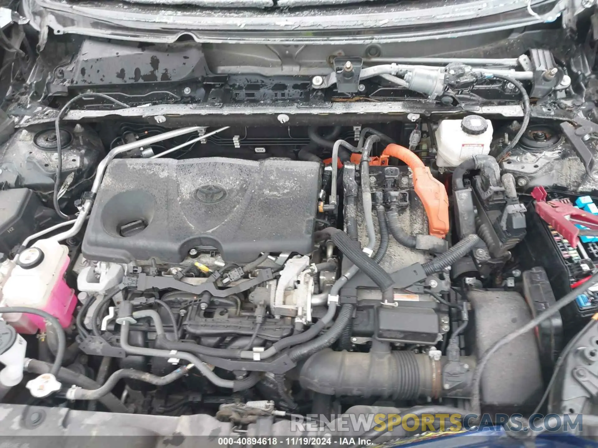 10 Photograph of a damaged car JTEAAAAH0MJ009949 TOYOTA VENZA 2021
