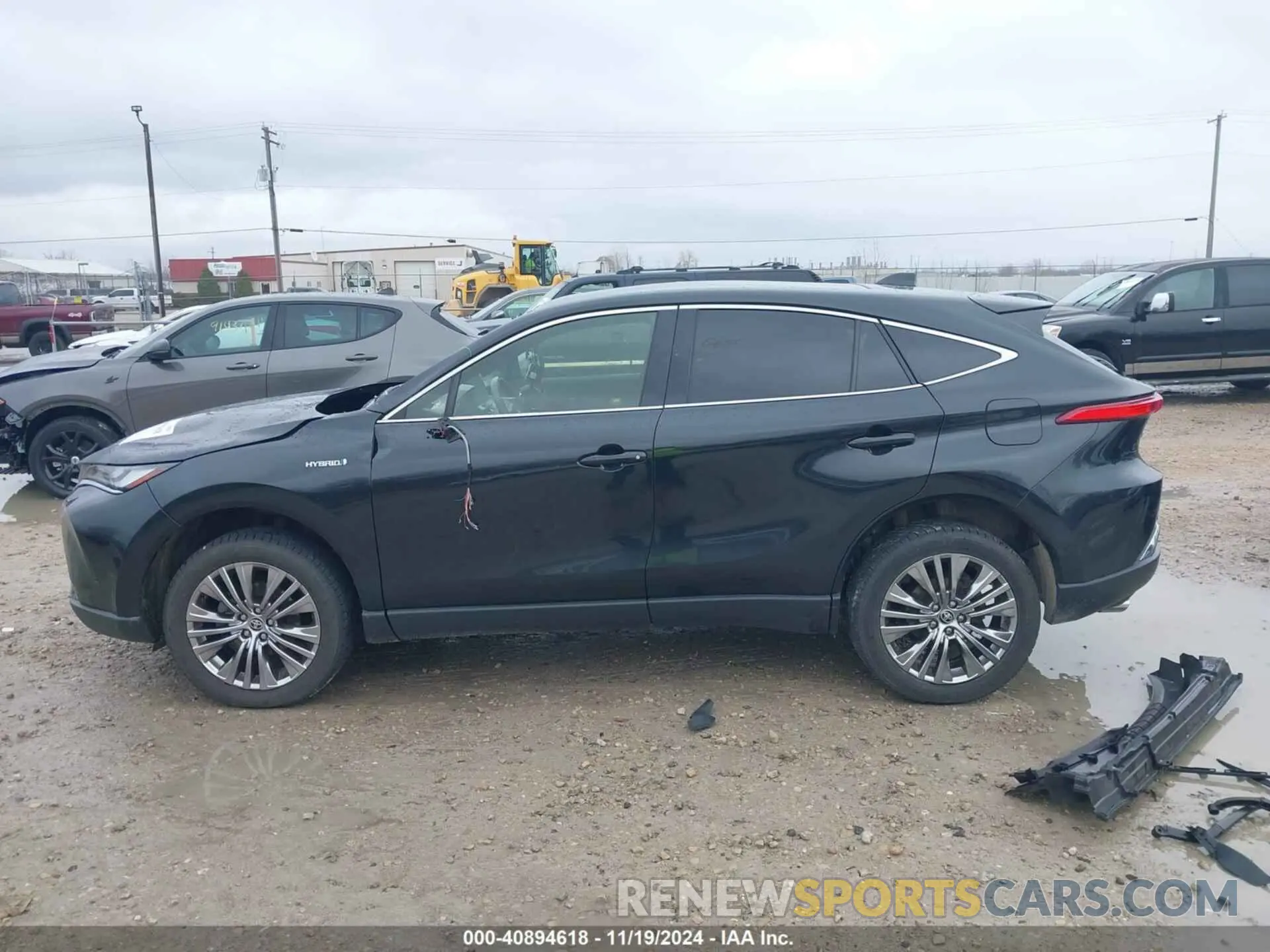 15 Photograph of a damaged car JTEAAAAH0MJ009949 TOYOTA VENZA 2021