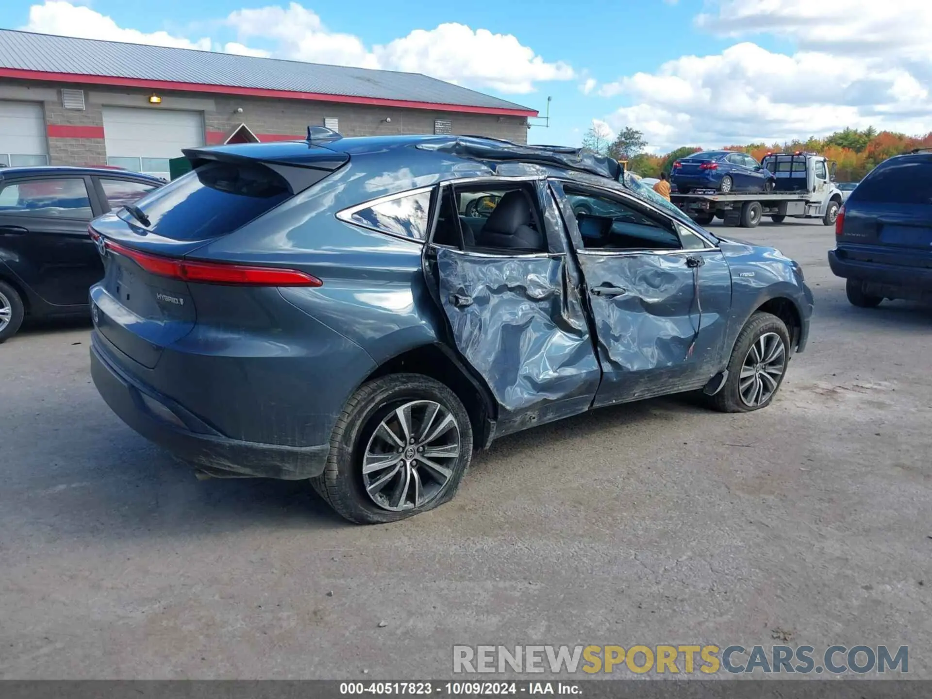 4 Photograph of a damaged car JTEAAAAH0MJ011104 TOYOTA VENZA 2021