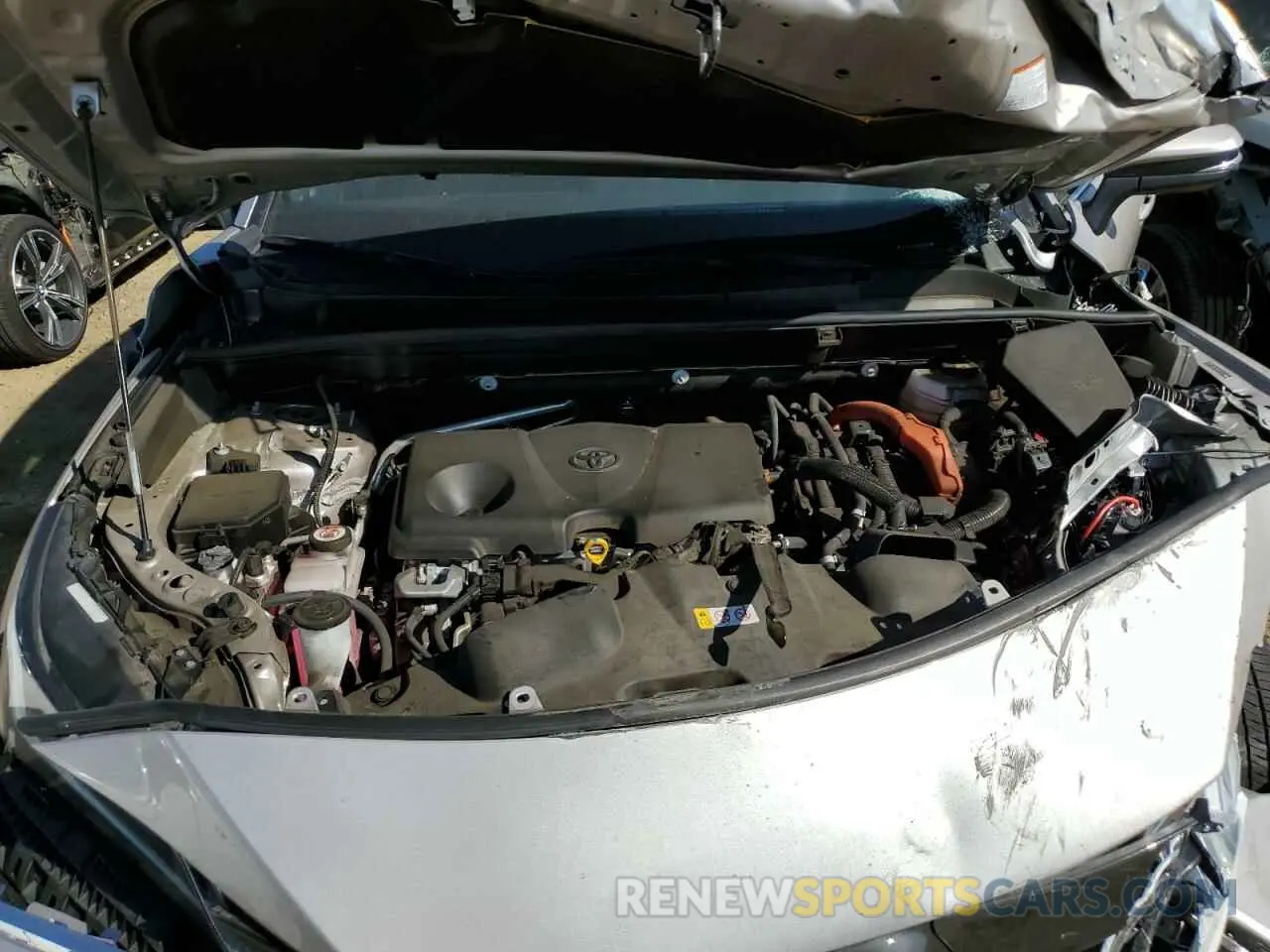 7 Photograph of a damaged car JTEAAAAH0MJ017453 TOYOTA VENZA 2021