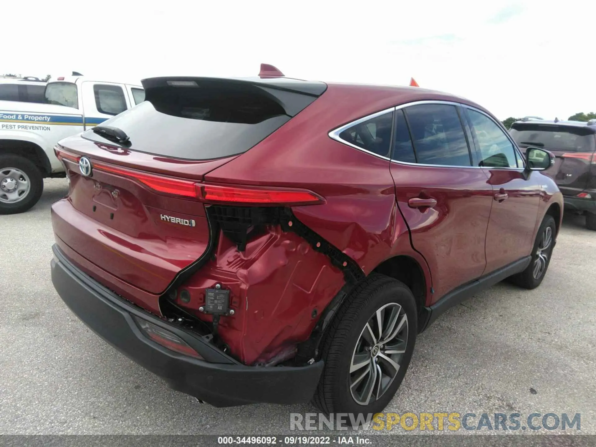 6 Фотография поврежденного автомобиля JTEAAAAH0MJ048217 TOYOTA VENZA 2021