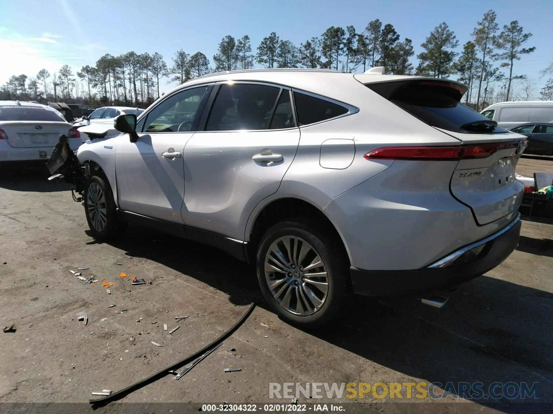 3 Фотография поврежденного автомобиля JTEAAAAH0MJ058827 TOYOTA VENZA 2021