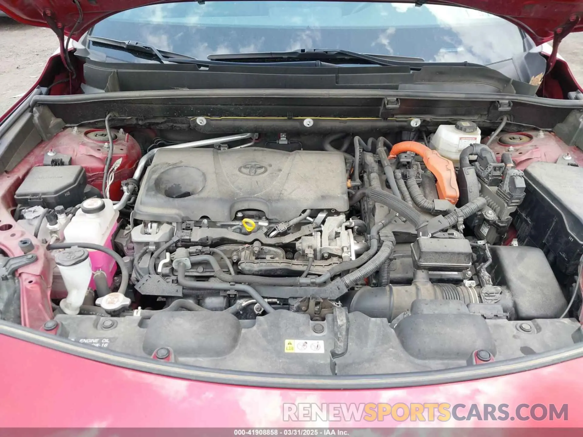 10 Фотография поврежденного автомобиля JTEAAAAH0MJ086403 TOYOTA VENZA 2021