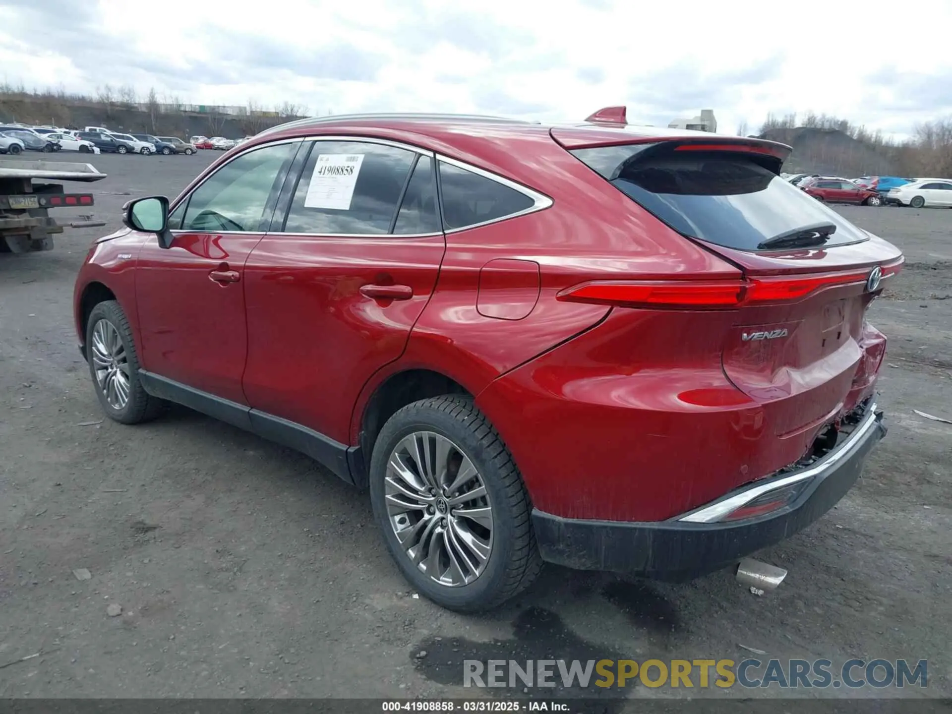 3 Фотография поврежденного автомобиля JTEAAAAH0MJ086403 TOYOTA VENZA 2021