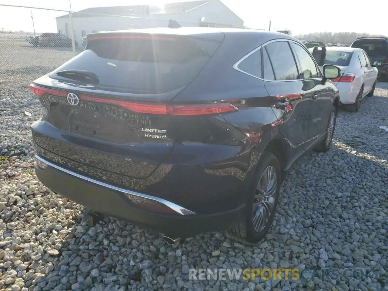 4 Photograph of a damaged car JTEAAAAH1MJ007594 TOYOTA VENZA 2021