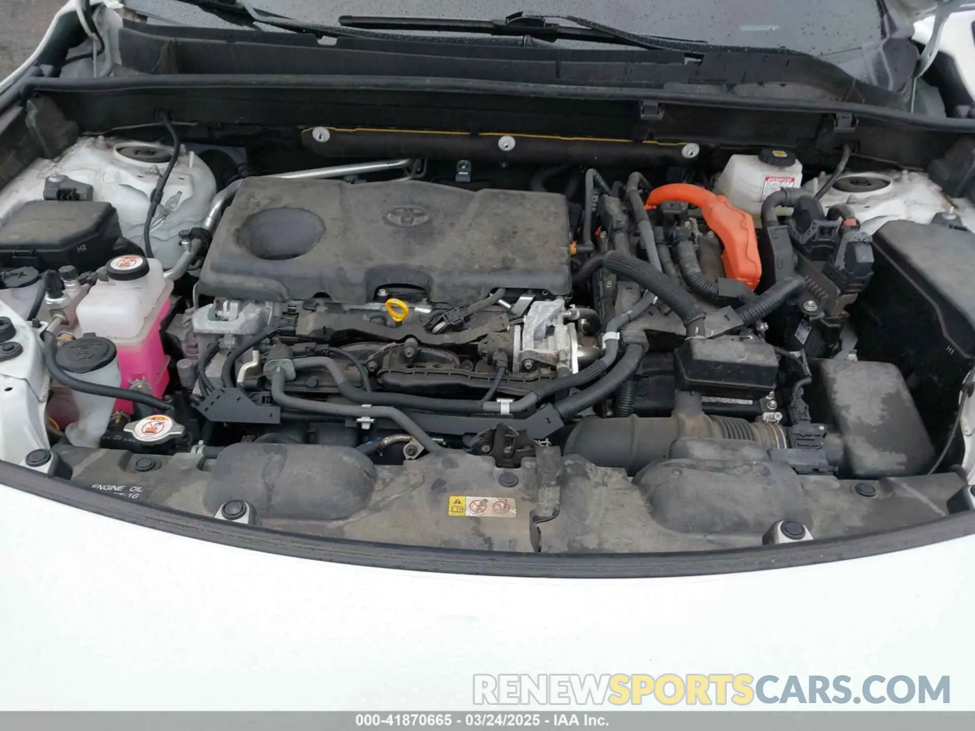 10 Photograph of a damaged car JTEAAAAH1MJ013086 TOYOTA VENZA 2021