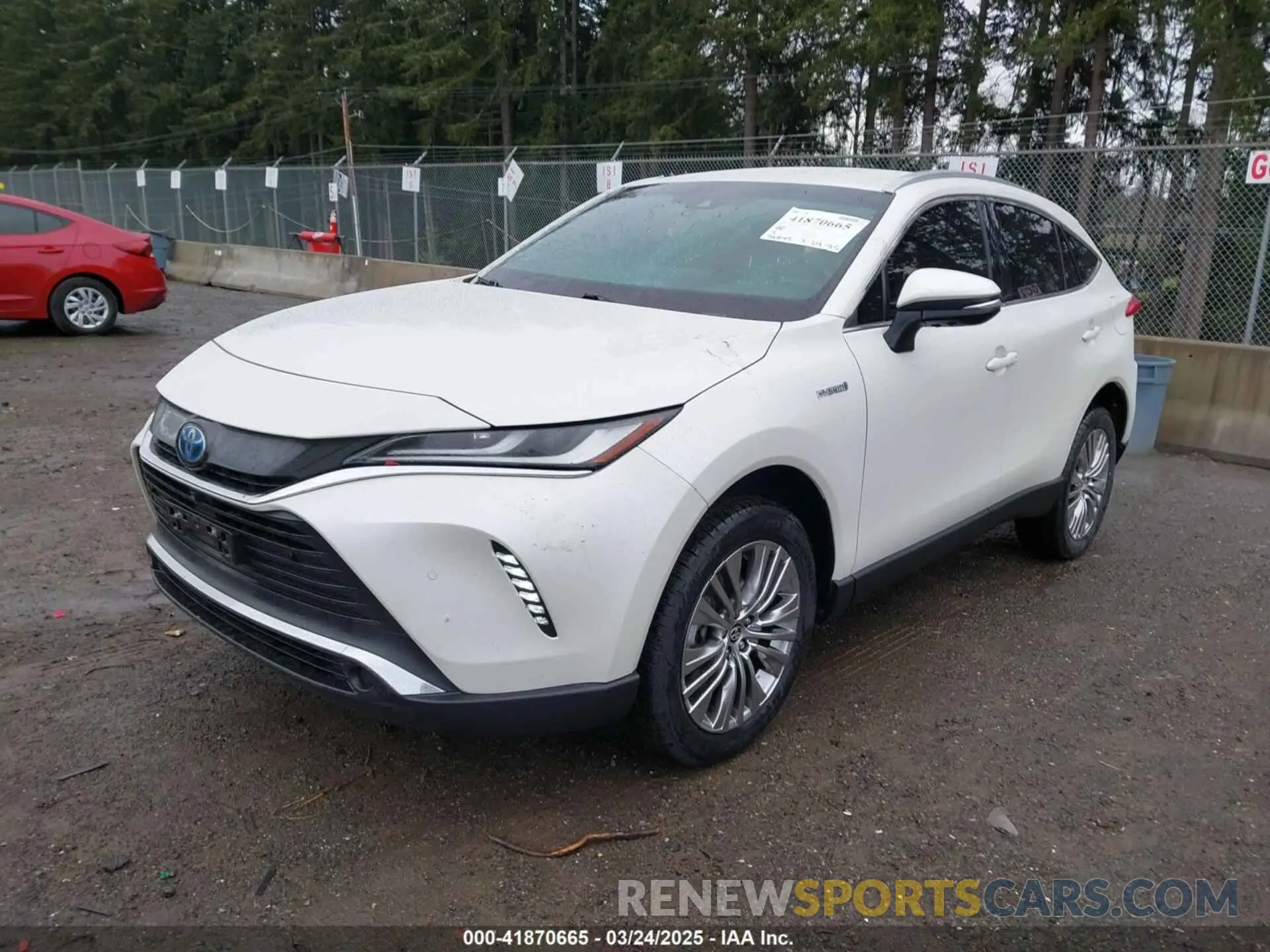 2 Photograph of a damaged car JTEAAAAH1MJ013086 TOYOTA VENZA 2021