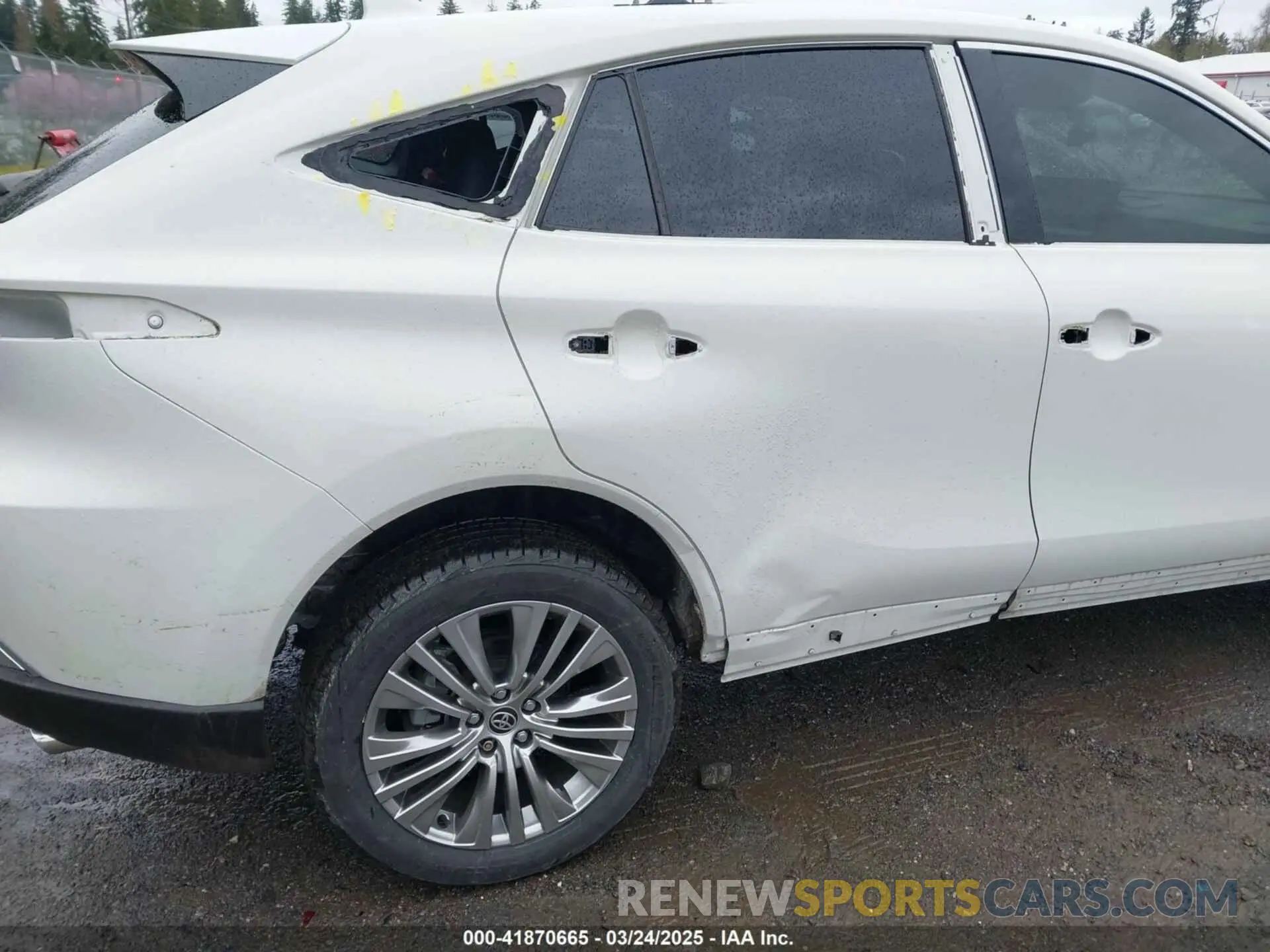 6 Photograph of a damaged car JTEAAAAH1MJ013086 TOYOTA VENZA 2021
