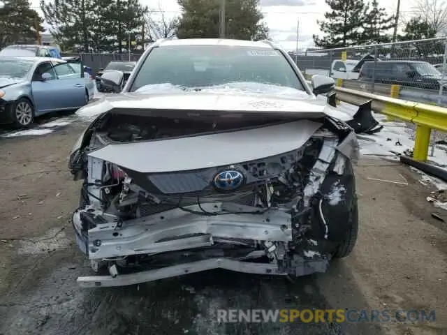 5 Photograph of a damaged car JTEAAAAH1MJ017302 TOYOTA VENZA 2021