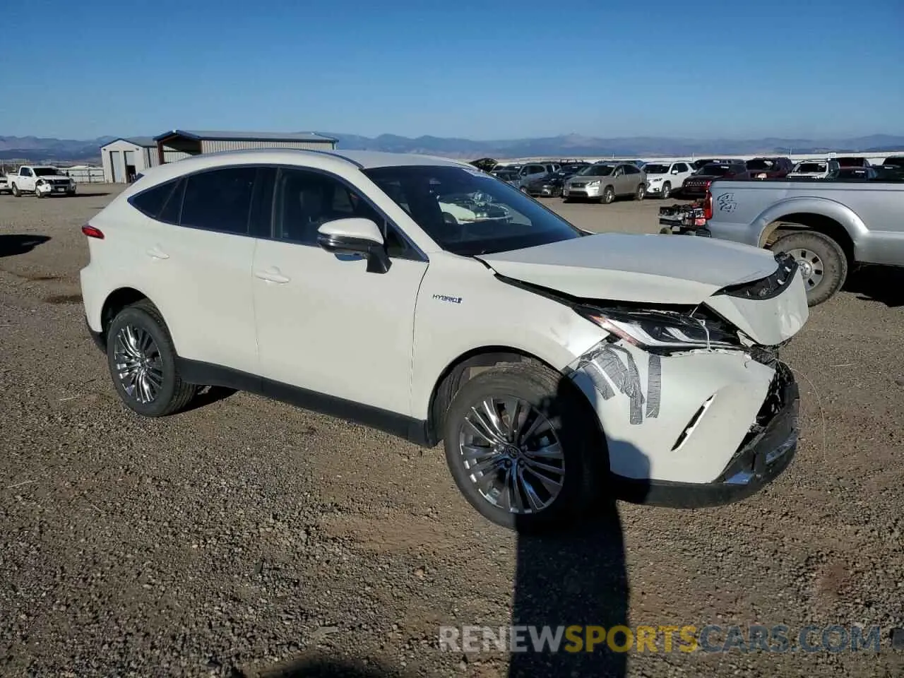 4 Фотография поврежденного автомобиля JTEAAAAH1MJ023228 TOYOTA VENZA 2021