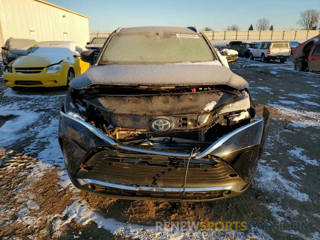 5 Photograph of a damaged car JTEAAAAH1MJ027957 TOYOTA VENZA 2021