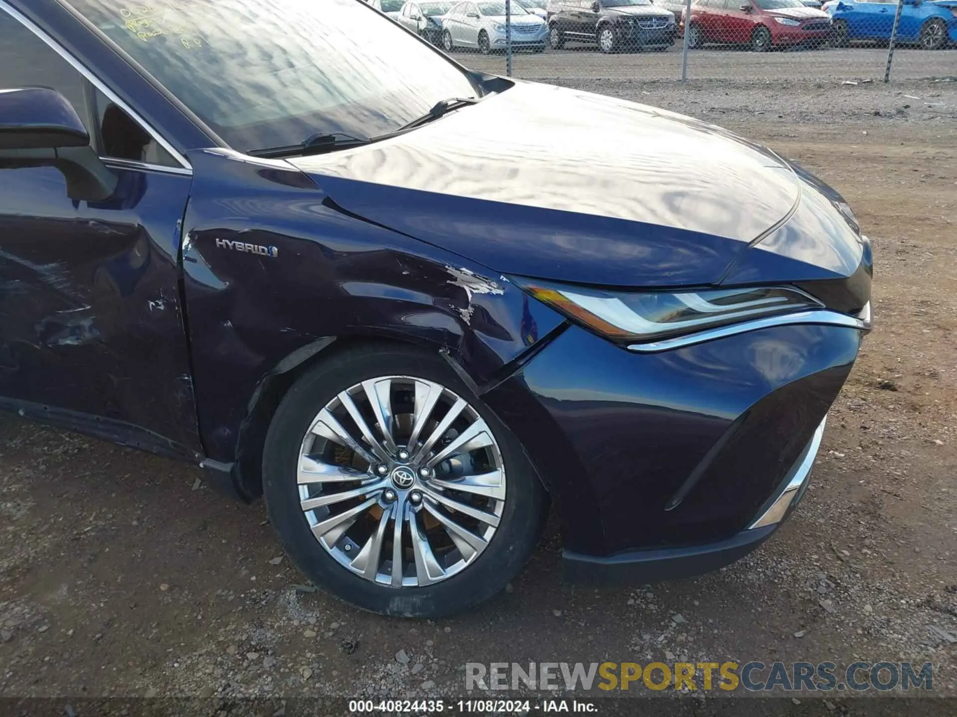 18 Photograph of a damaged car JTEAAAAH1MJ037307 TOYOTA VENZA 2021