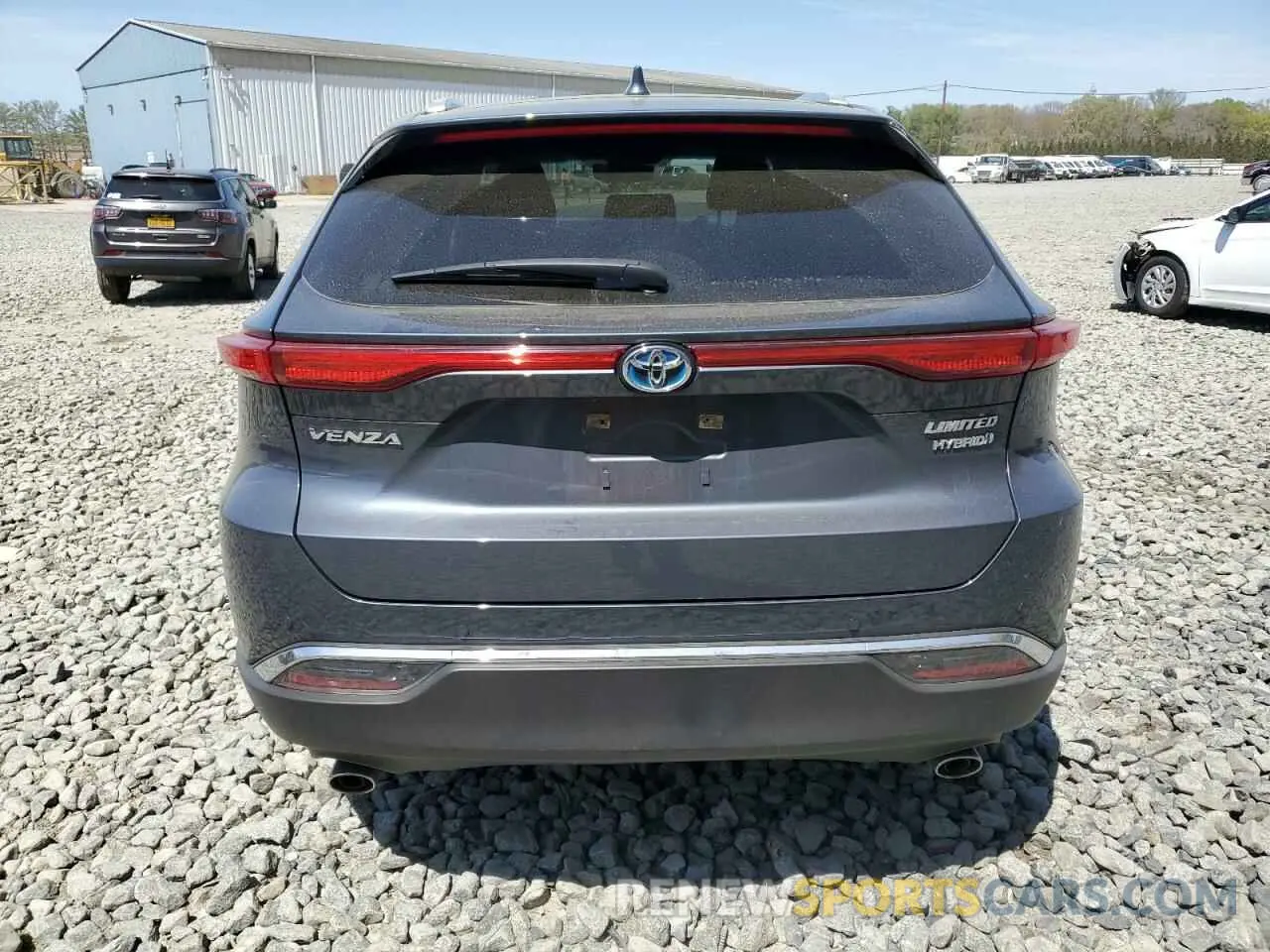 6 Photograph of a damaged car JTEAAAAH1MJ037453 TOYOTA VENZA 2021