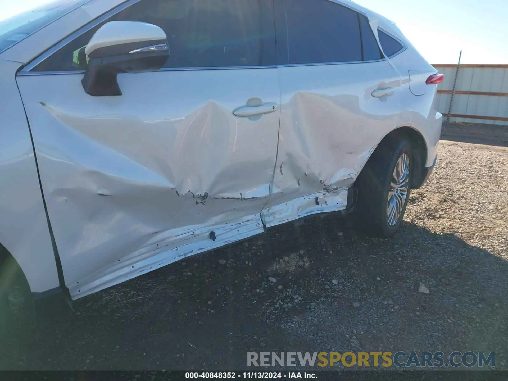 6 Photograph of a damaged car JTEAAAAH1MJ037985 TOYOTA VENZA 2021