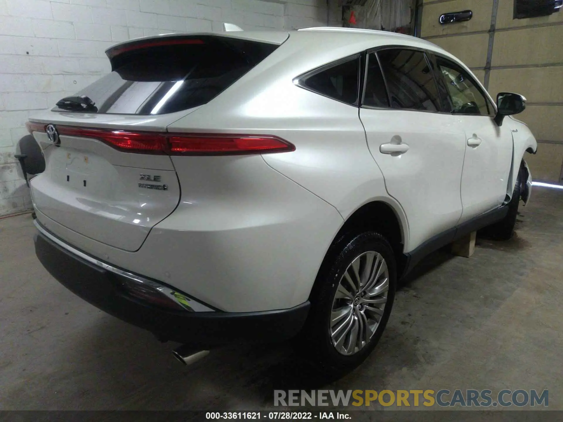 4 Фотография поврежденного автомобиля JTEAAAAH1MJ047710 TOYOTA VENZA 2021