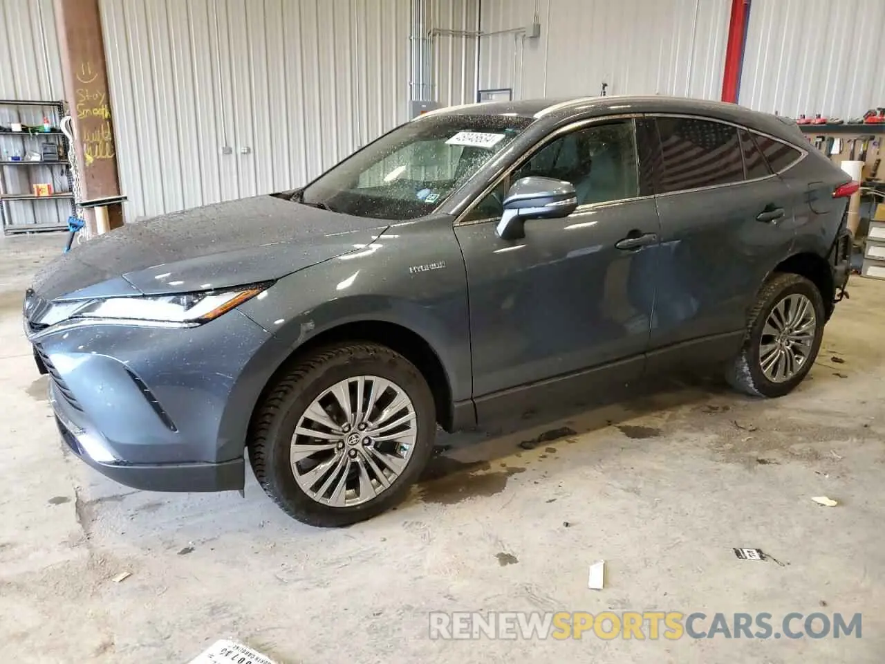 1 Фотография поврежденного автомобиля JTEAAAAH1MJ048517 TOYOTA VENZA 2021