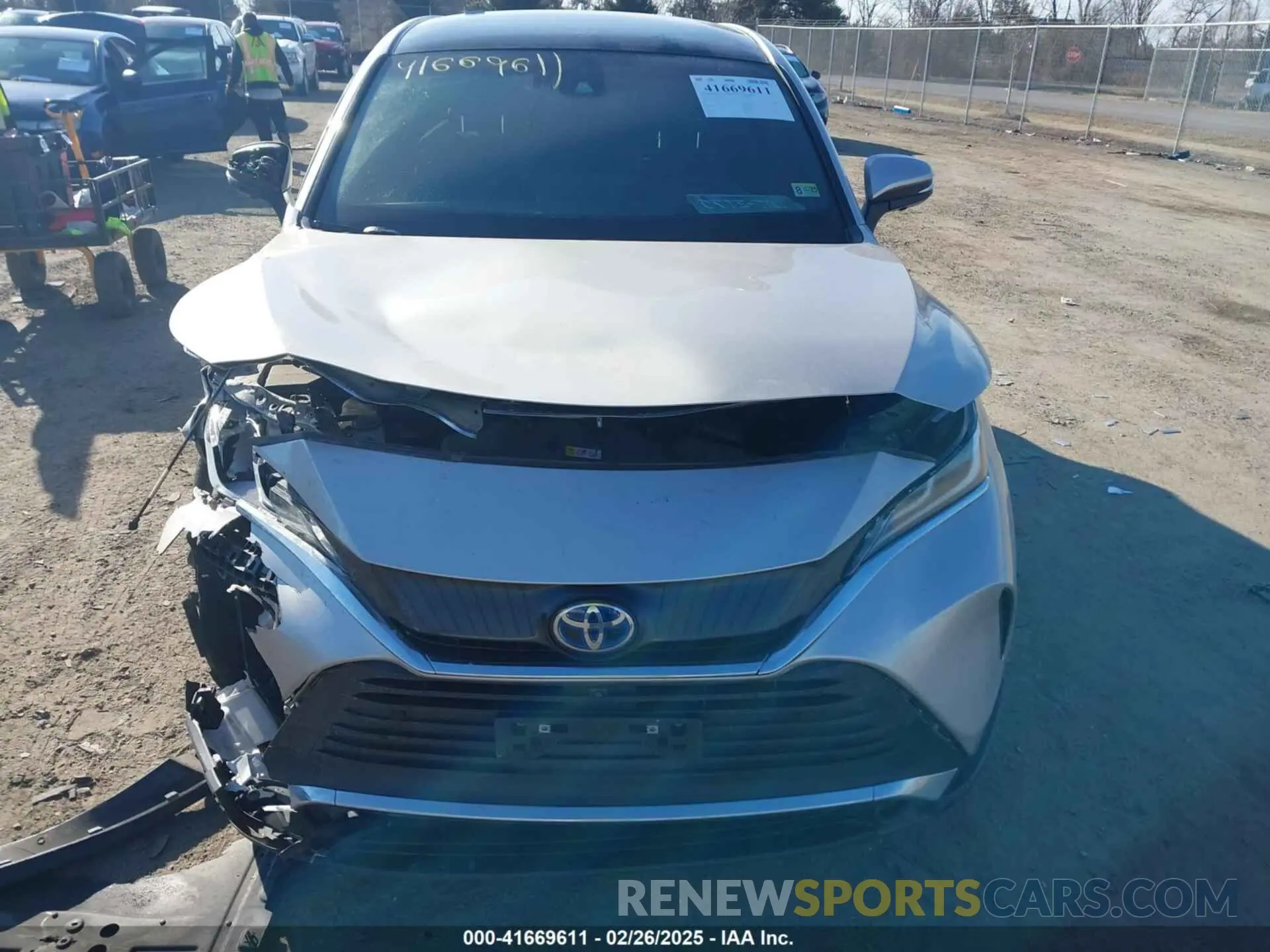 12 Фотография поврежденного автомобиля JTEAAAAH1MJ061221 TOYOTA VENZA 2021