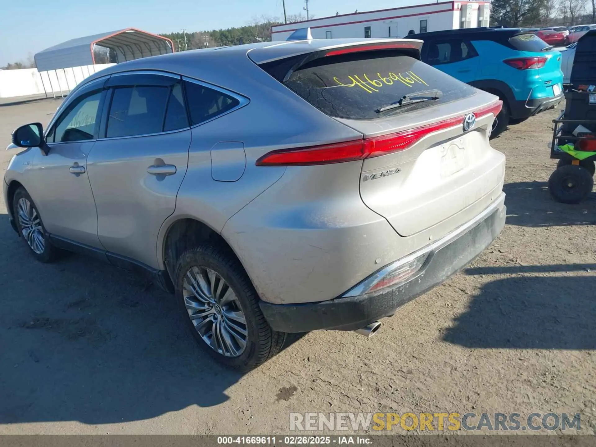 3 Фотография поврежденного автомобиля JTEAAAAH1MJ061221 TOYOTA VENZA 2021