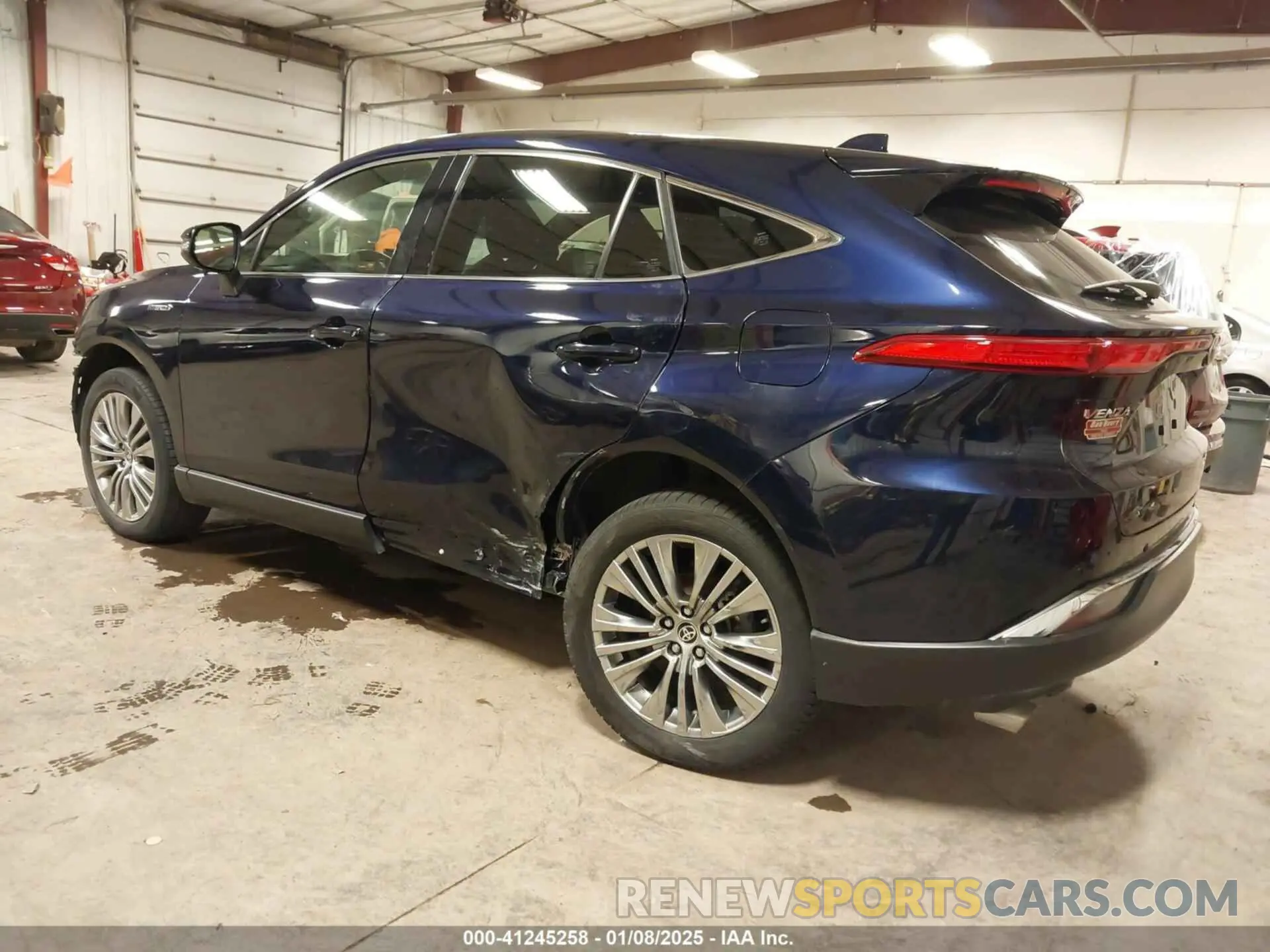 3 Photograph of a damaged car JTEAAAAH1MJ064460 TOYOTA VENZA 2021