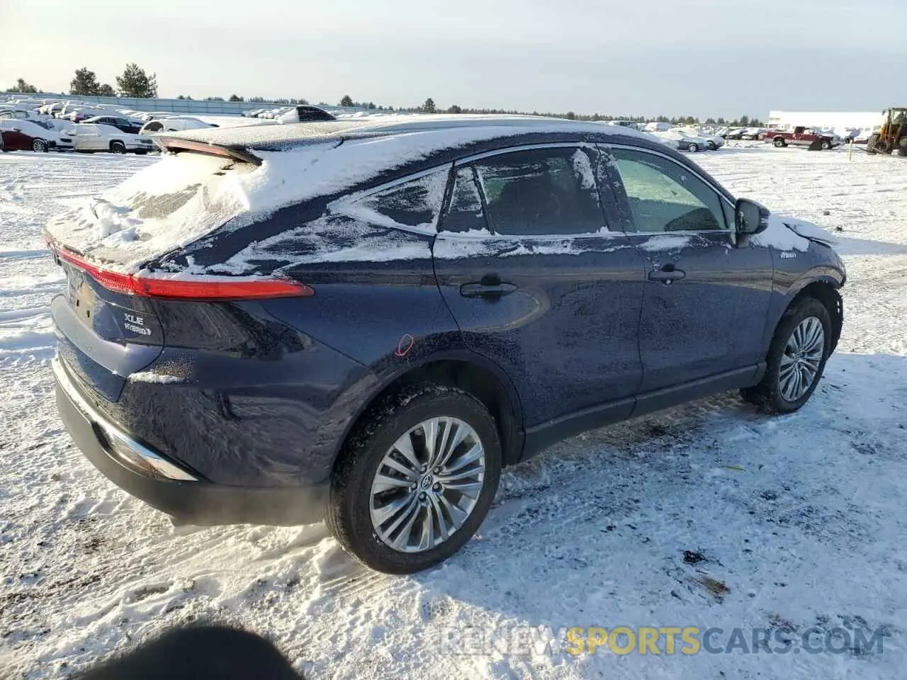 3 Photograph of a damaged car JTEAAAAH1MJ066595 TOYOTA VENZA 2021