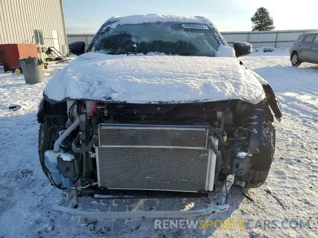 5 Photograph of a damaged car JTEAAAAH1MJ066595 TOYOTA VENZA 2021