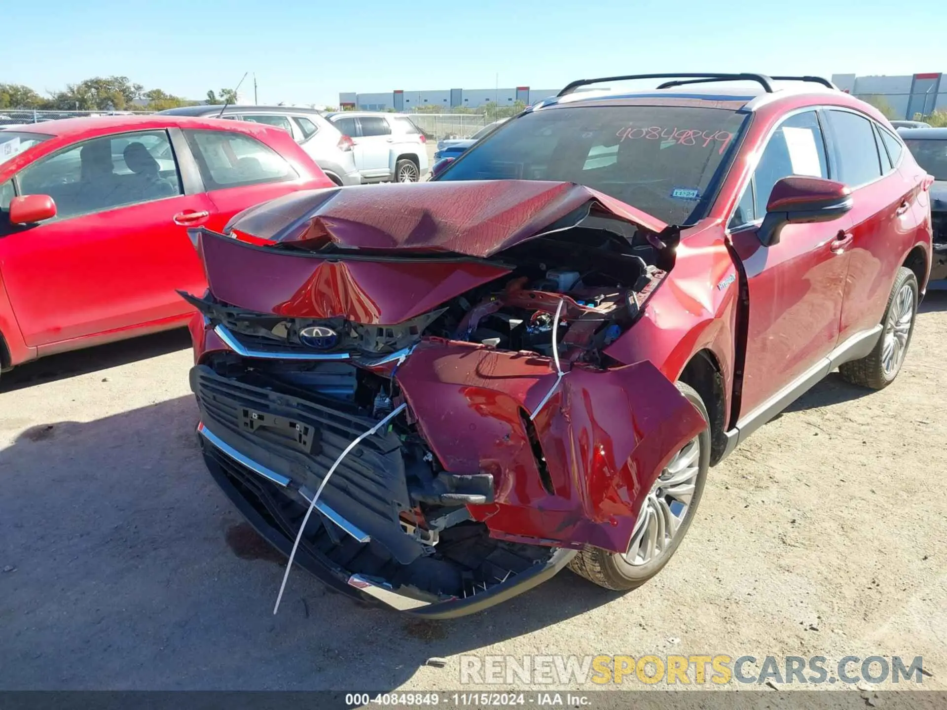 6 Photograph of a damaged car JTEAAAAH1MJ076494 TOYOTA VENZA 2021
