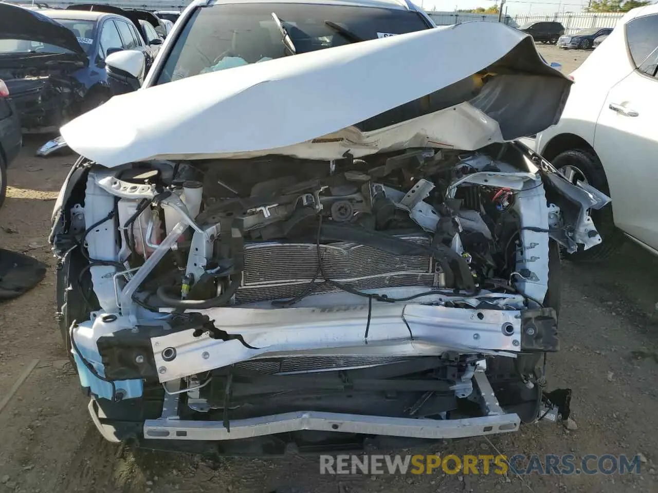 9 Photograph of a damaged car JTEAAAAH2MJ002792 TOYOTA VENZA 2021