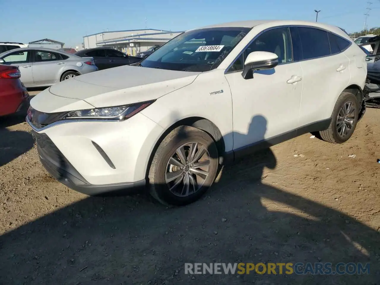 1 Фотография поврежденного автомобиля JTEAAAAH2MJ007362 TOYOTA VENZA 2021