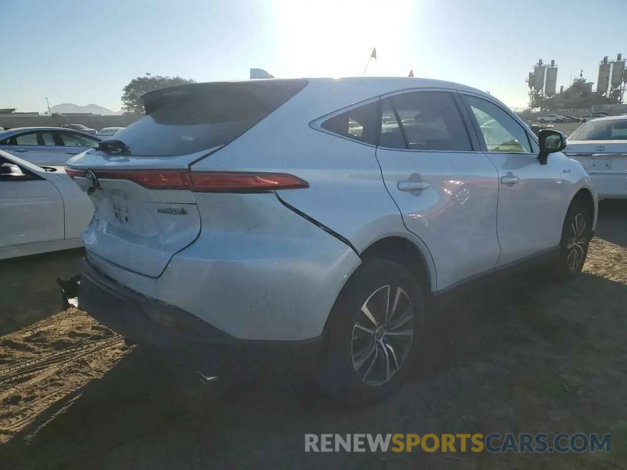 3 Фотография поврежденного автомобиля JTEAAAAH2MJ007362 TOYOTA VENZA 2021