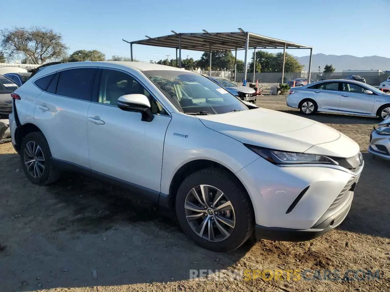 4 Фотография поврежденного автомобиля JTEAAAAH2MJ007362 TOYOTA VENZA 2021